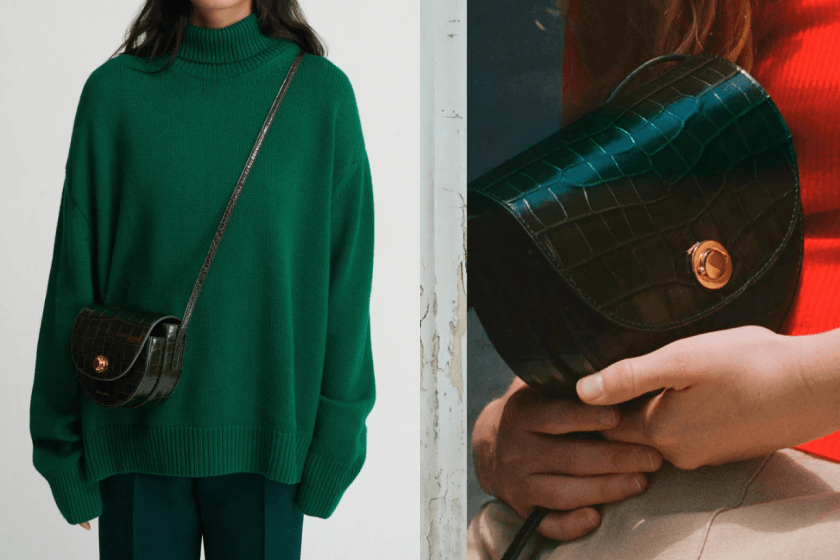 Mansur Gavriel 全新迷你馬鞍包:質感女生不會錯過,推出的這色耐看又好搭!
