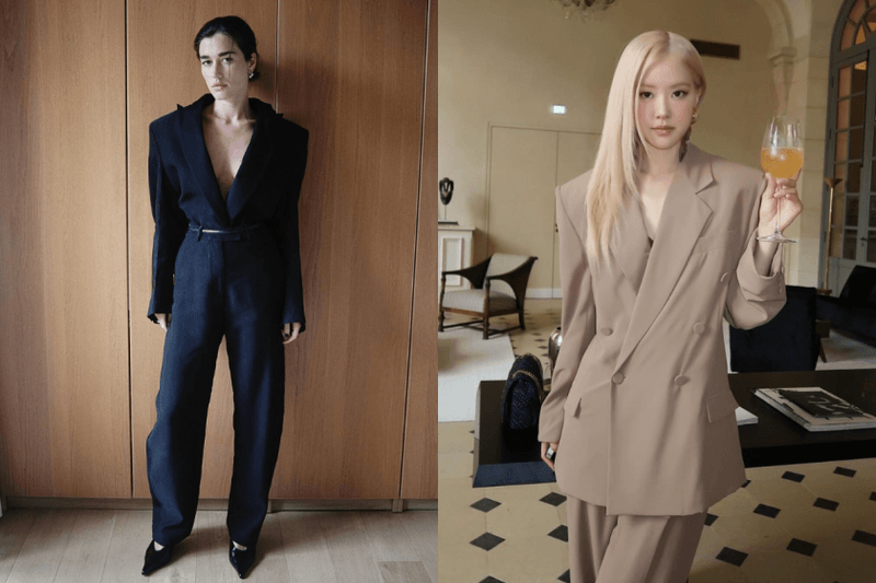 自帶氣場的霸氣感單品：告訴你墊肩外套四大搭配守則，Hailey、ROSÉ 都愛這樣穿！