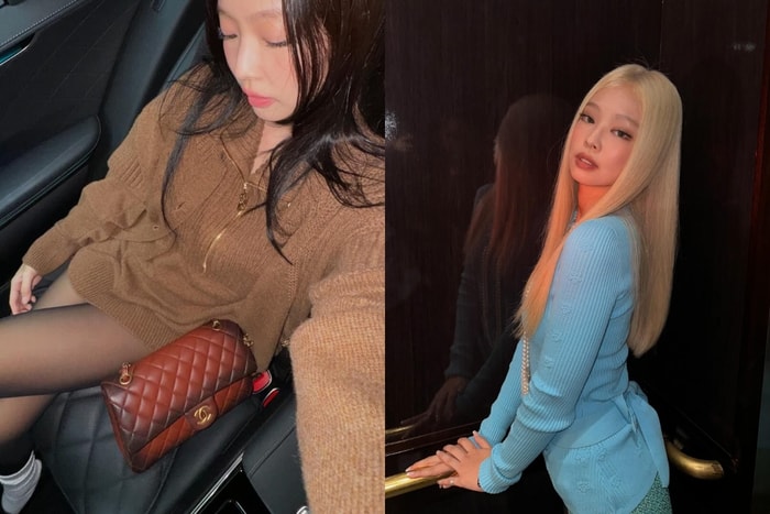 不同尺寸 Chanel 手袋+秋冬針織搭配:筆記 Jennie 現身巴黎的 3 套迷人造型!