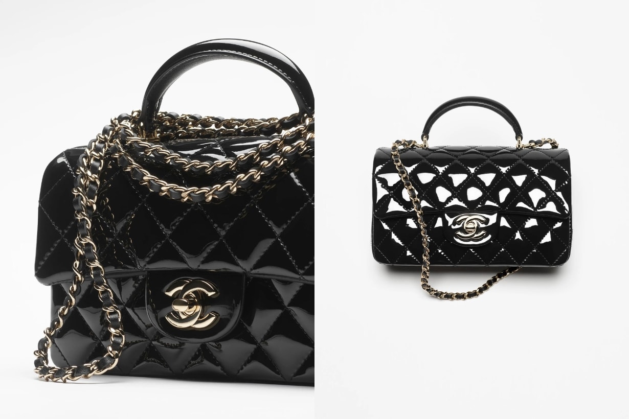 BLACKPINK Jennie 2024 paris style cardigan chanel Handbags