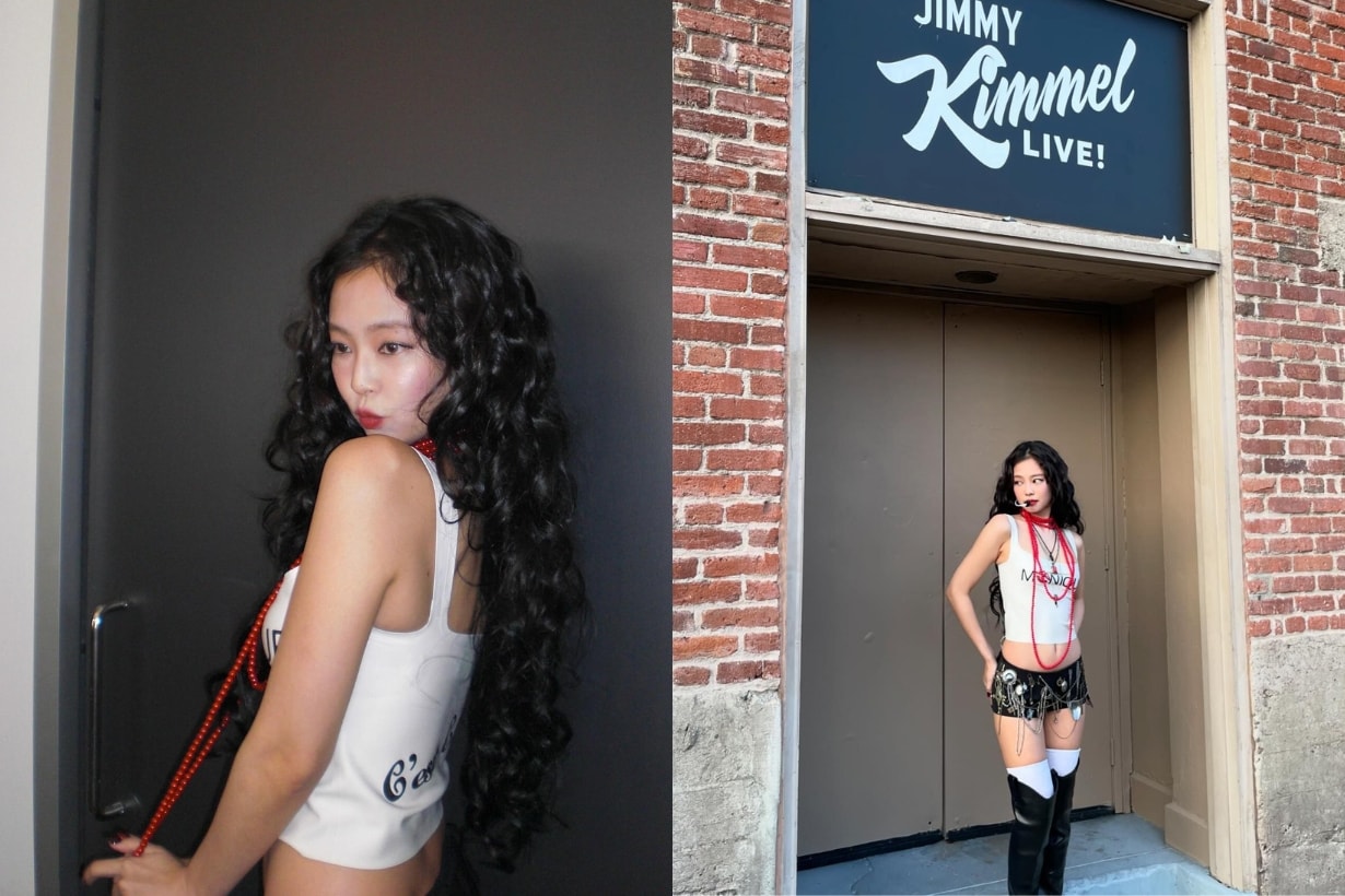 BLACKPINK Jennie Mantra Jimmy Kimmel Live Performance