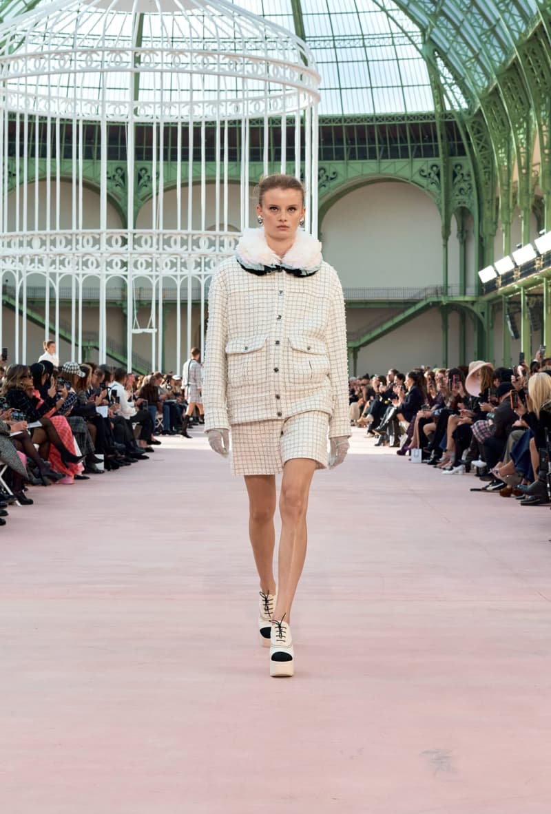 chanel 2025 spring summer grand palais paris fashion week looks