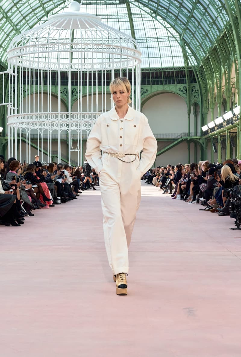 chanel 2025 spring summer grand palais paris fashion week looks