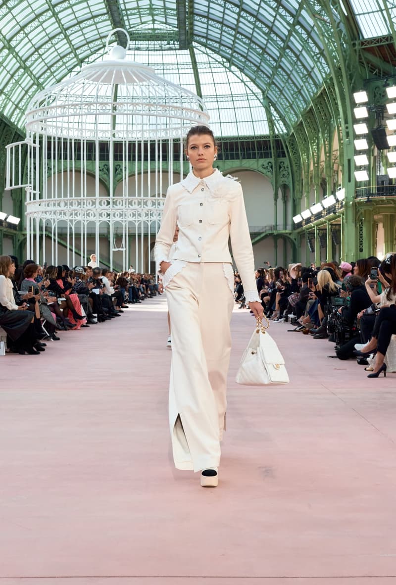 chanel 2025 spring summer grand palais paris fashion week looks