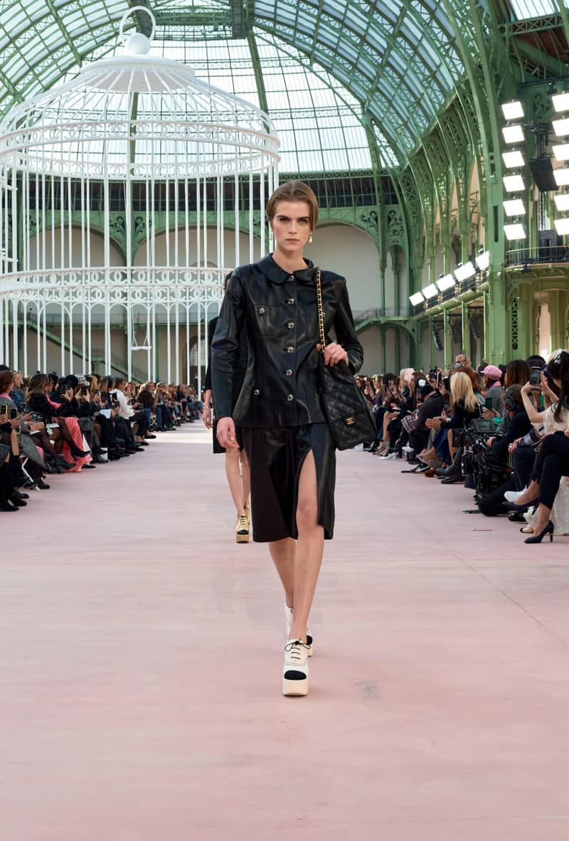 chanel 2025 spring summer grand palais paris fashion week looks