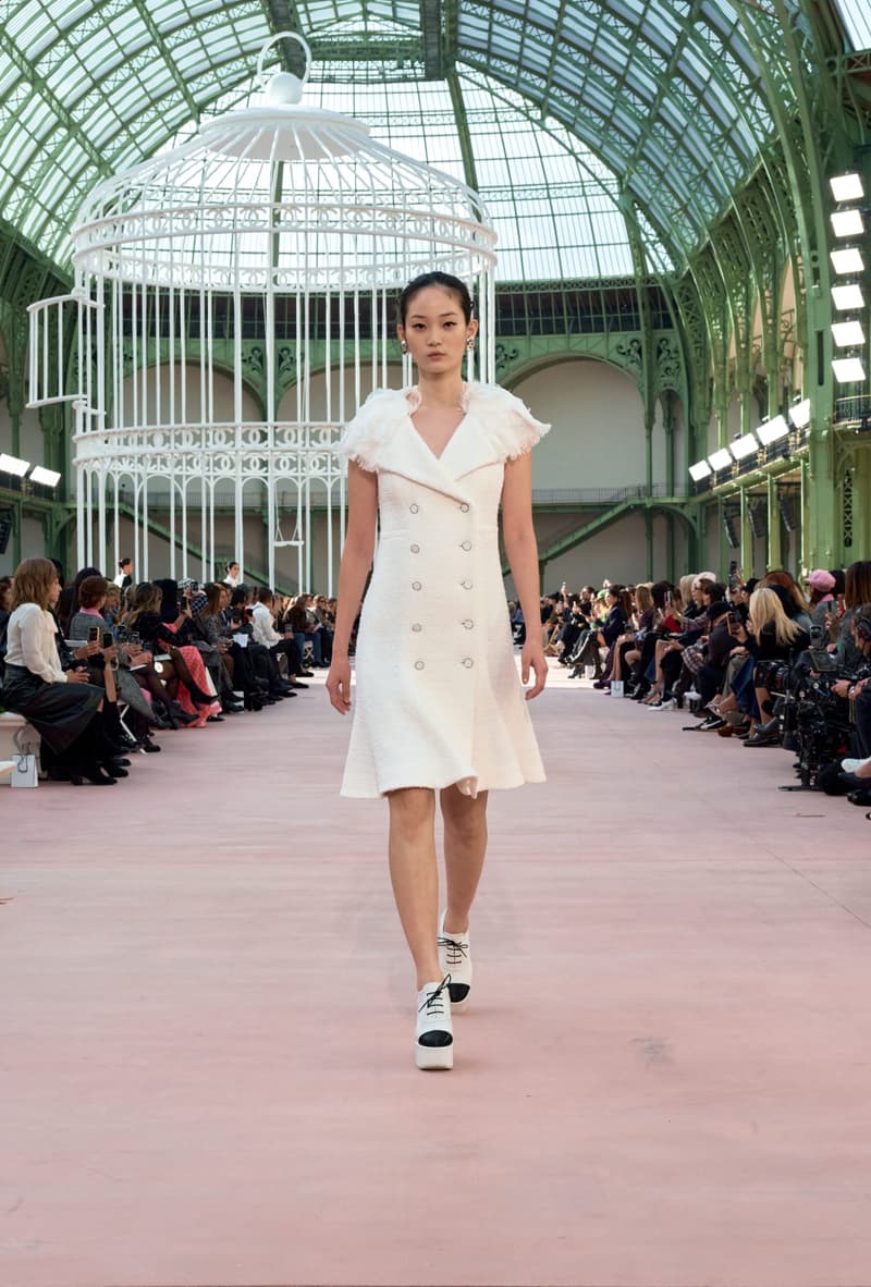 chanel 2025 spring summer grand palais paris fashion week looks