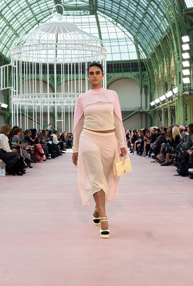 chanel 2025 spring summer grand palais paris fashion week looks
