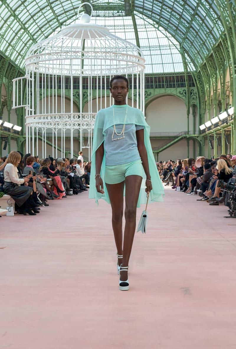 chanel 2025 spring summer grand palais paris fashion week looks