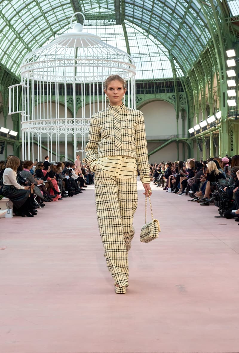 chanel 2025 spring summer grand palais paris fashion week looks