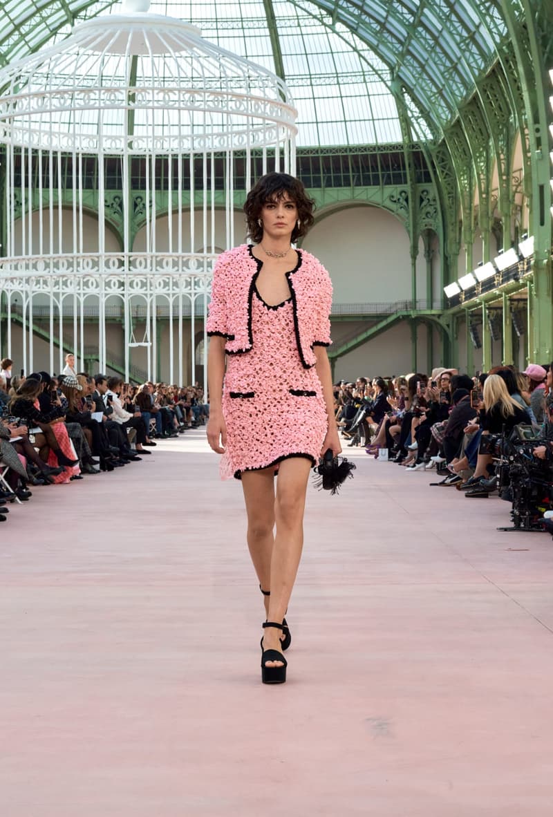 chanel 2025 spring summer grand palais paris fashion week looks