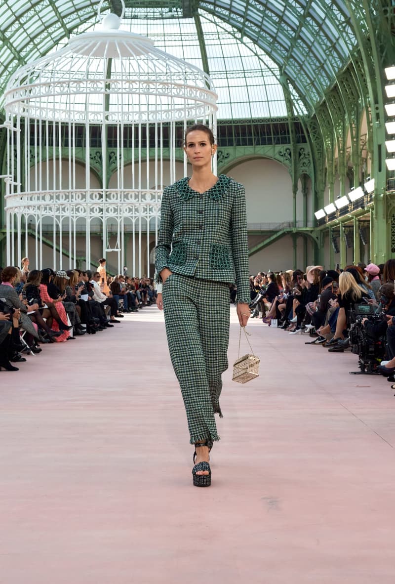 chanel 2025 spring summer grand palais paris fashion week looks