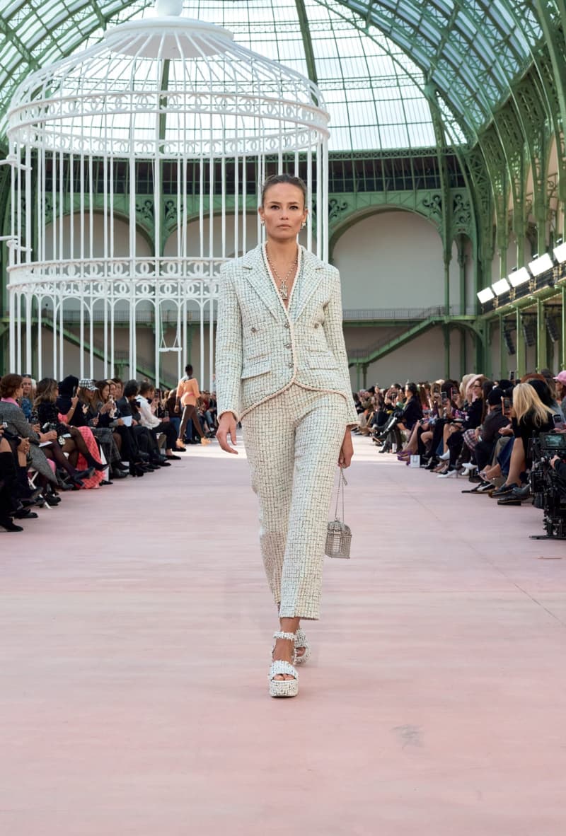 chanel 2025 spring summer grand palais paris fashion week looks