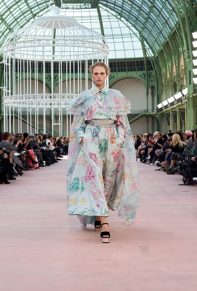 chanel 2025 spring summer grand palais paris fashion week looks