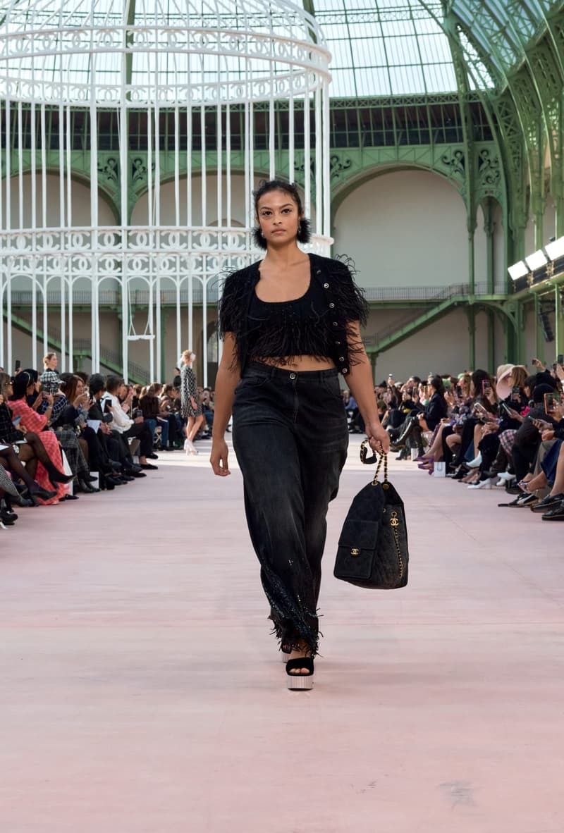chanel 2025 spring summer grand palais paris fashion week looks