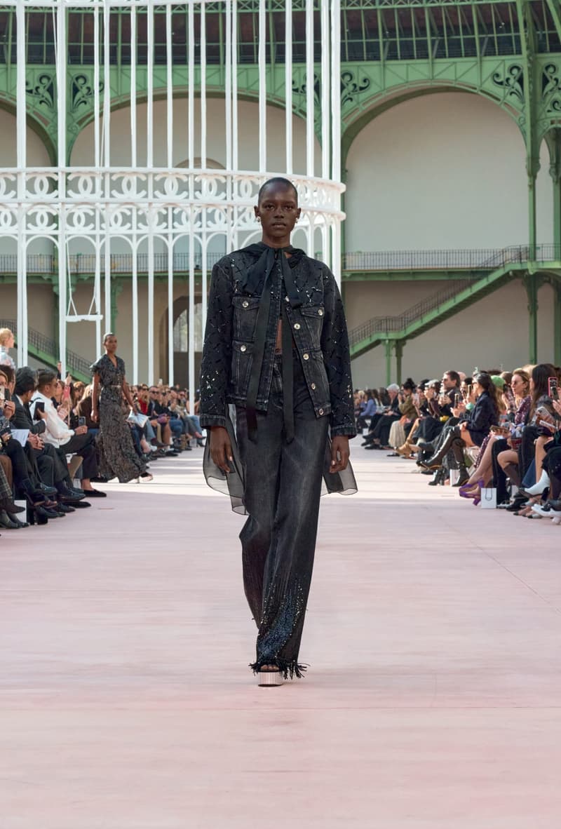 chanel 2025 spring summer grand palais paris fashion week looks