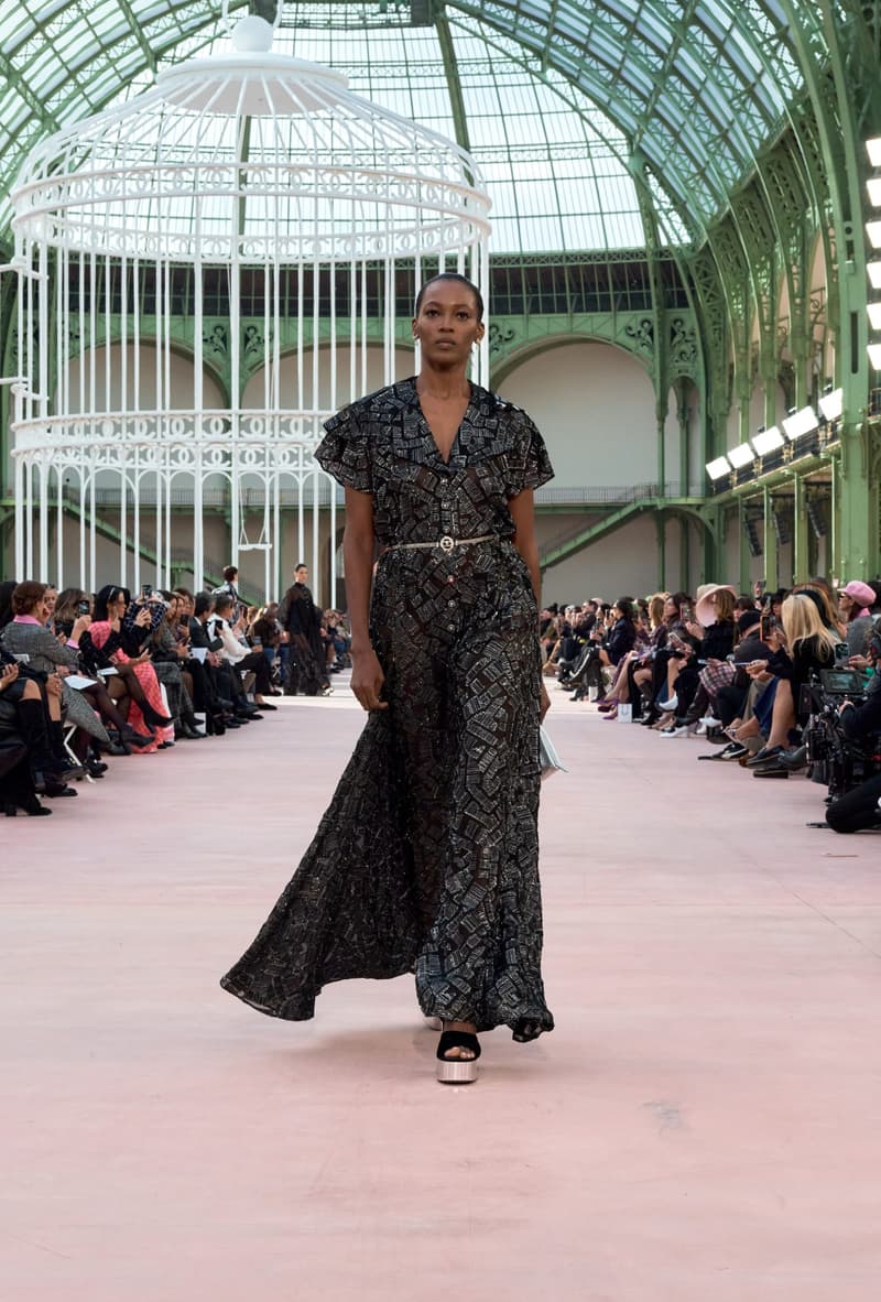 chanel 2025 spring summer grand palais paris fashion week looks