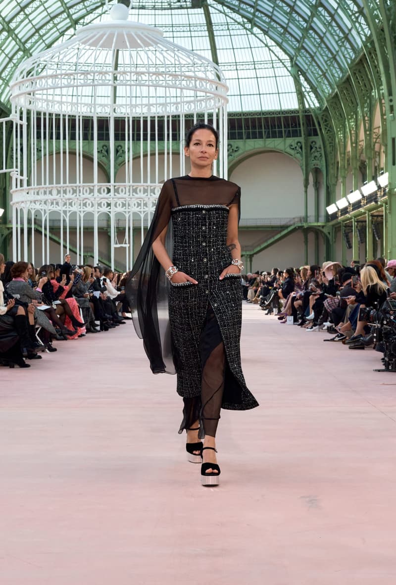 chanel 2025 spring summer grand palais paris fashion week looks