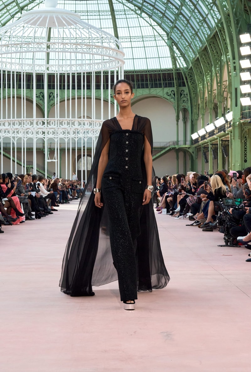 chanel 2025 spring summer grand palais paris fashion week looks