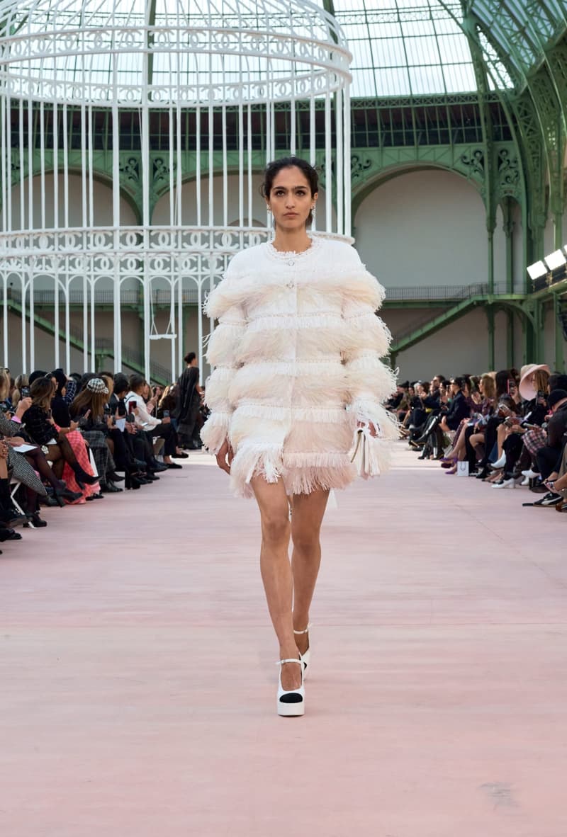 chanel 2025 spring summer grand palais paris fashion week looks