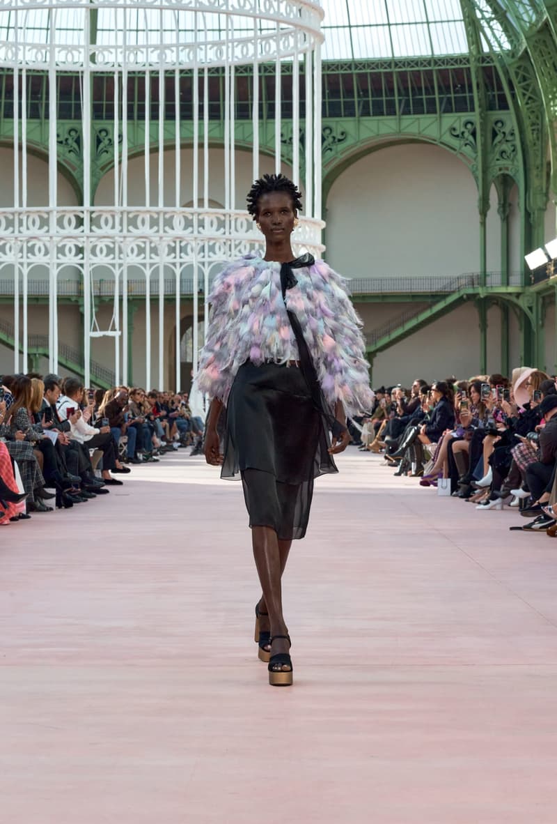 chanel 2025 spring summer grand palais paris fashion week looks