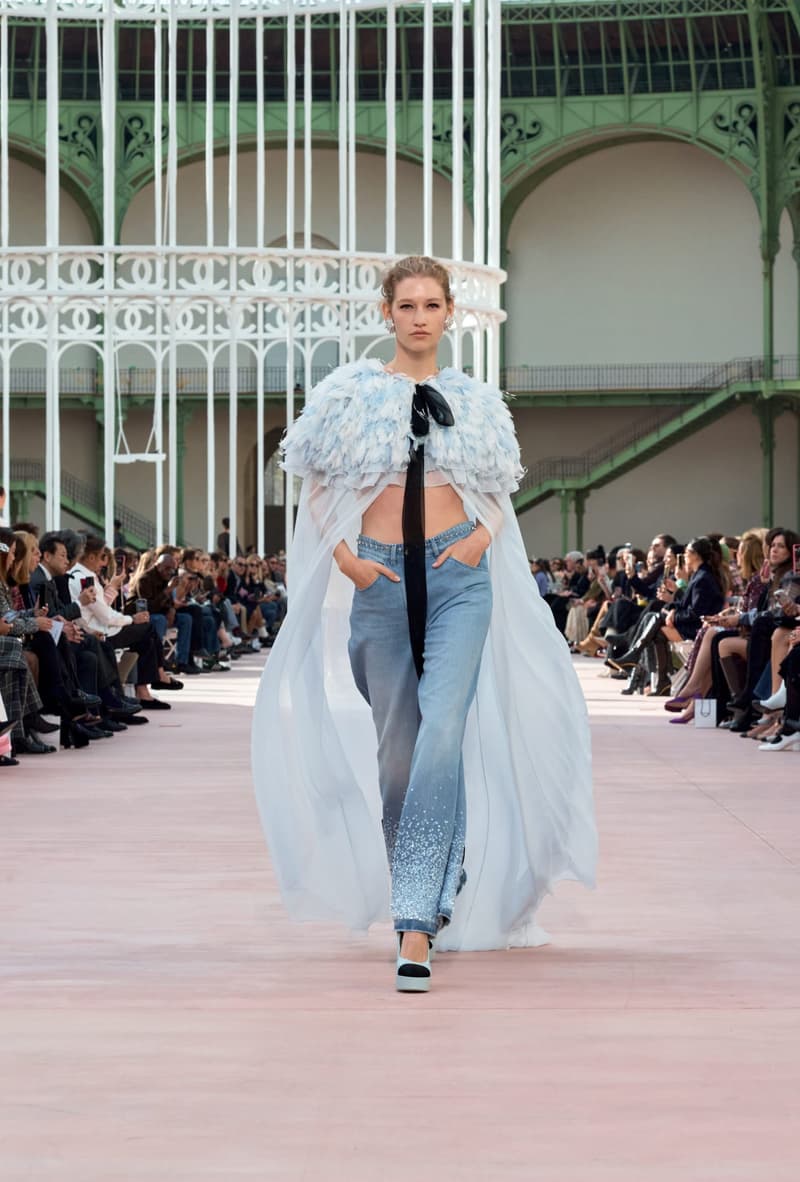 chanel 2025 spring summer grand palais paris fashion week looks