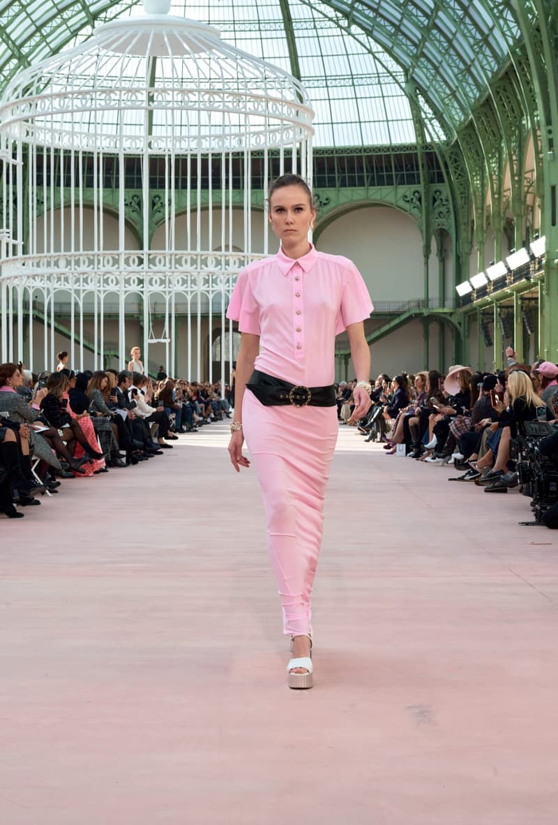 chanel 2025 spring summer grand palais paris fashion week looks