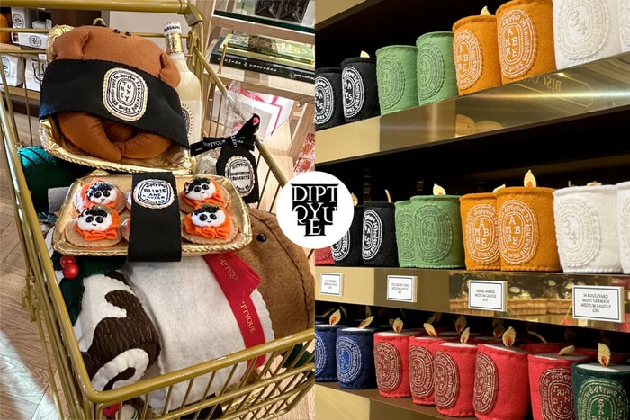 這間 Diptyque 沒賣香氛:手縫經典蠟燭、香水、乳液... ,全變成可愛的娃娃了!