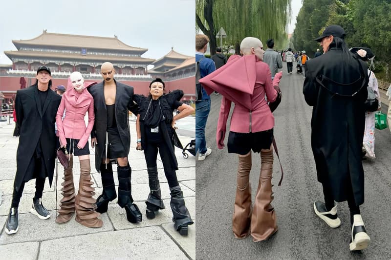 Rick Owens、Facel Matter 一行人被請出北京故宮,你認為誰對誰錯?