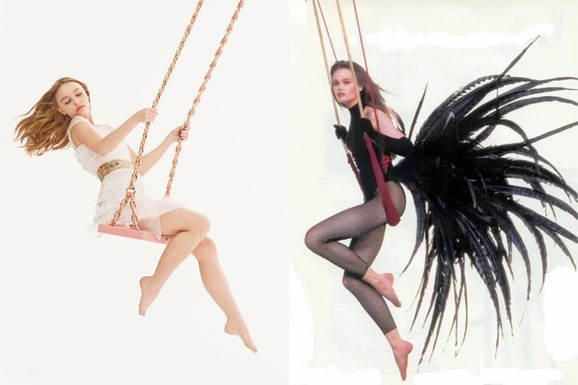 chanel birdcage story Riley Keough Vanessa Paradis lily rose depp 2025 spring summer