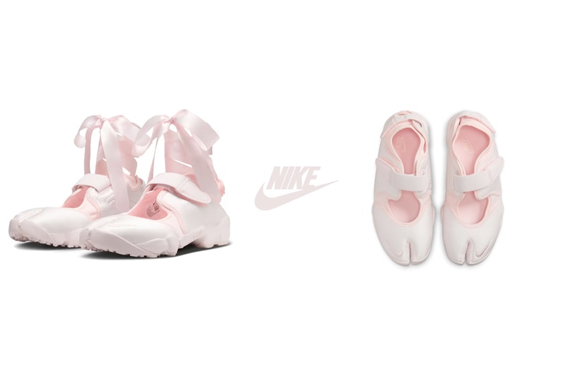 發現 Nike 少女心 Air Rift 忍者鞋，加了寬緞帶一秒變成 Ballerina！