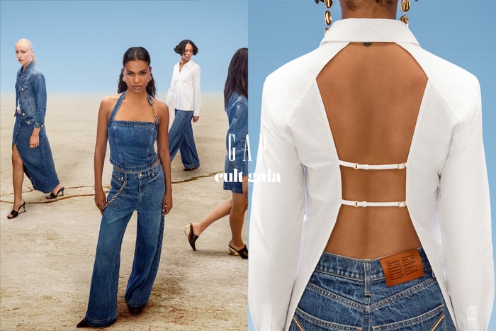 Gap 真的變很時髦:洛杉磯品牌 Cult Gaia 新聯名上架,果然才開賣就斷貨!