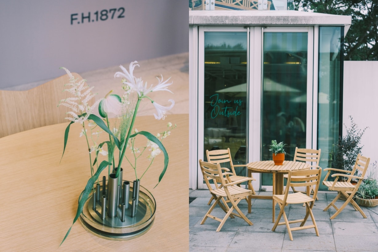 Fritz Hansen Pop-up Cafe Join us Outside Taiwan open