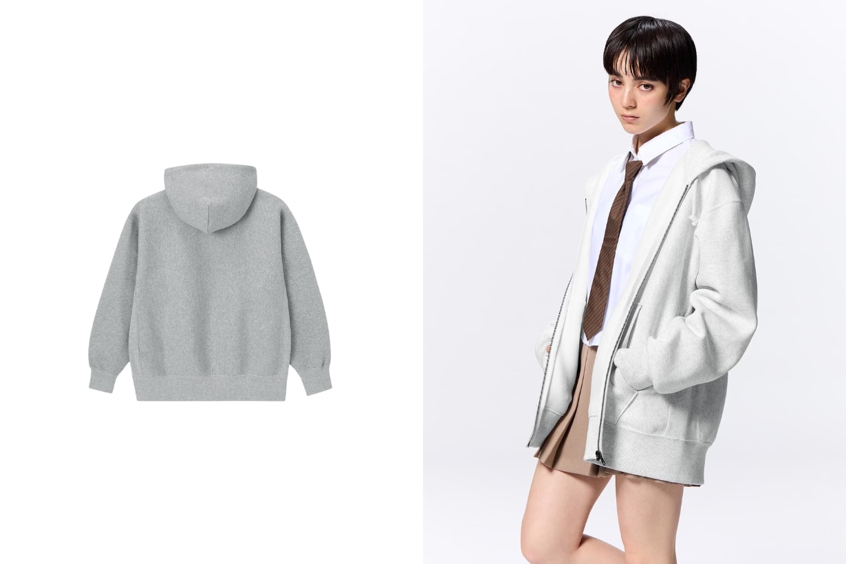 GU Japan Top 10 Item Sweater half zip pullover zip parka jacket