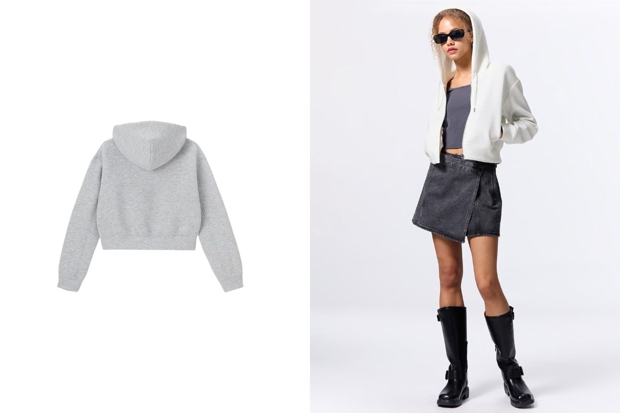 GU Japan Top 10 Item Sweater half zip pullover zip parka jacket