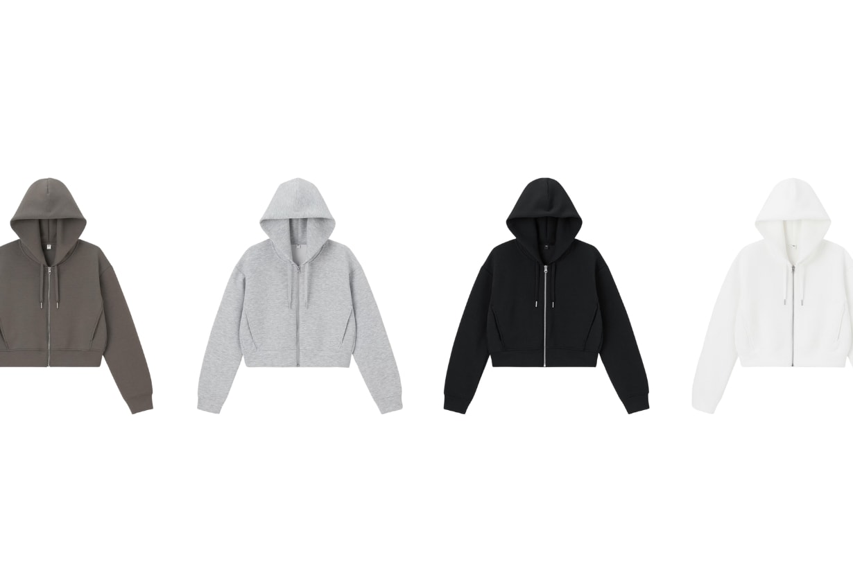 GU Japan Top 10 Item Sweater half zip pullover zip parka jacket