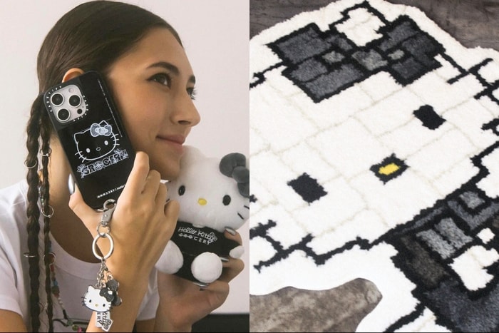 冷酷帥氣的 Hello Kitty:與 GROCERY 聯乘推出的造型鑰匙扣,掛在袋子或牛仔褲也很好看