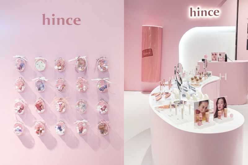 hince Pop-up store Taiwai Taipei
