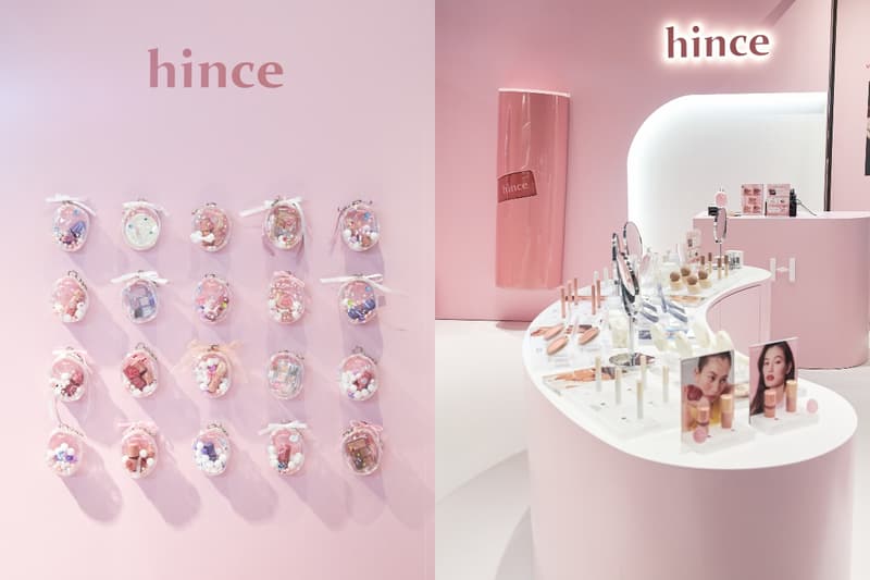 hince Pop-up store Taiwai Taipei