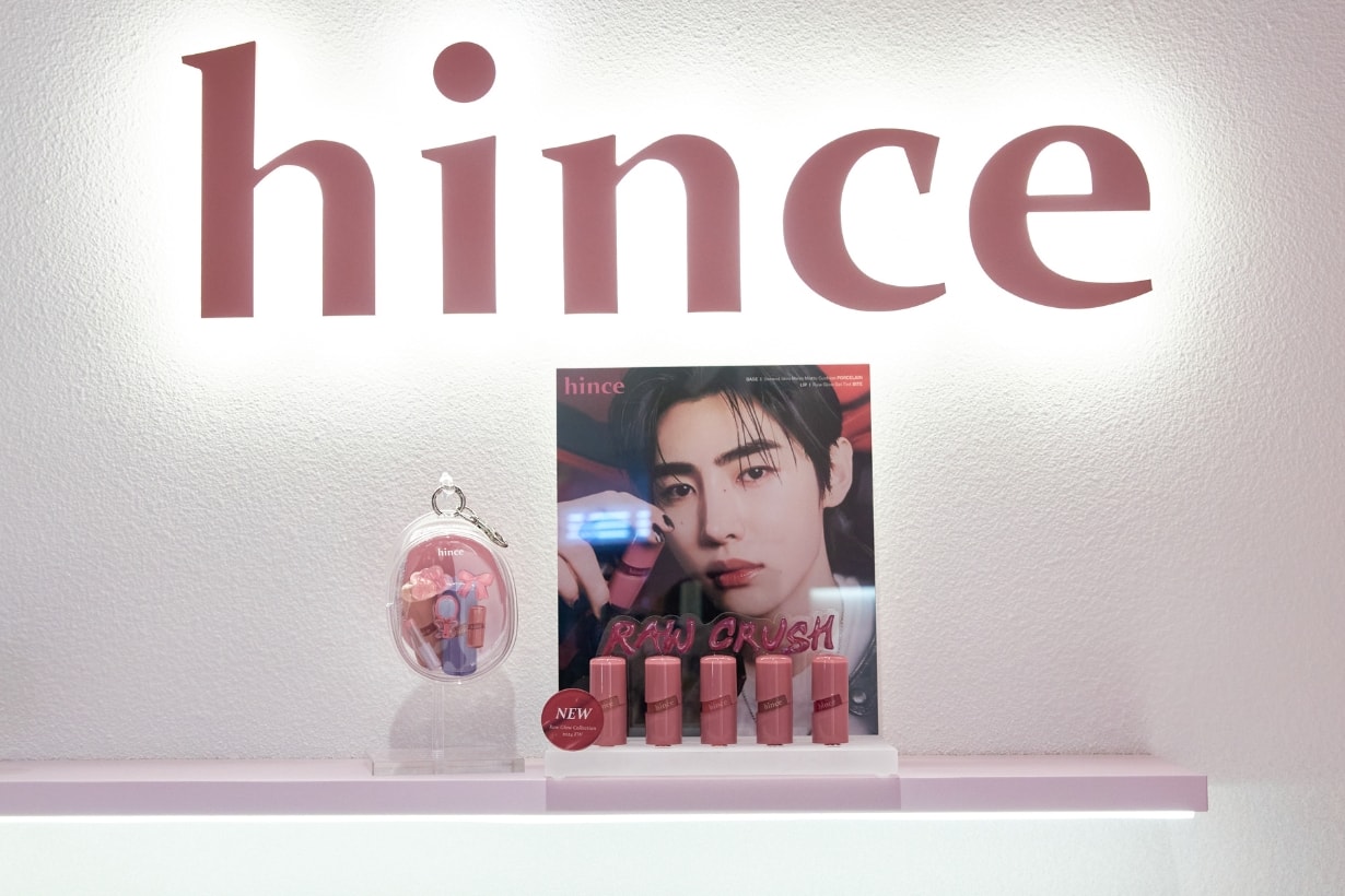 hince Pop-up store Taiwai Taipei