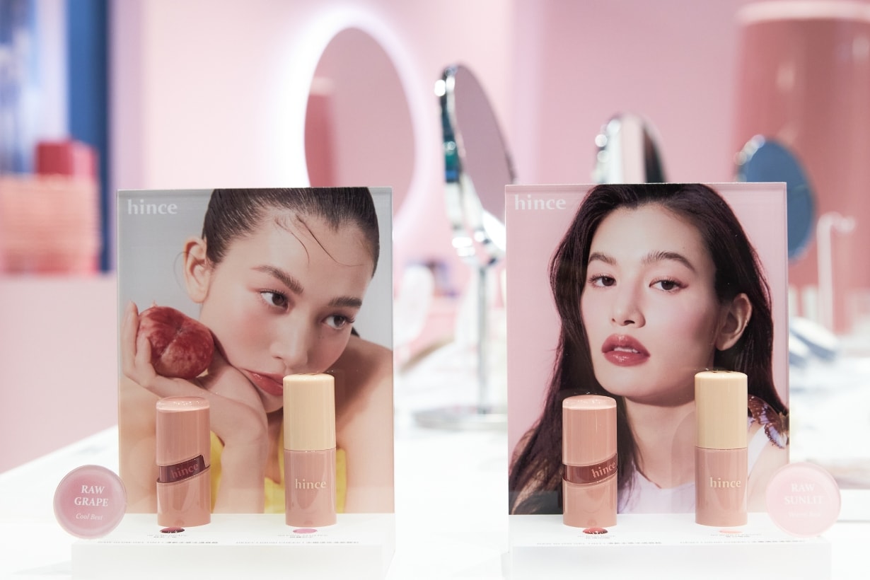 hince Pop-up store Taiwai Taipei