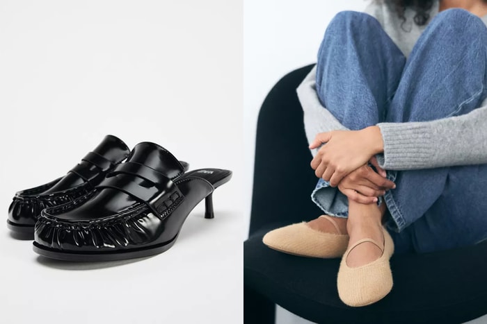 方頭樂福、羊毛細跟、駝色芭蕾舞鞋,5 雙 Zara 氛圍感美鞋!