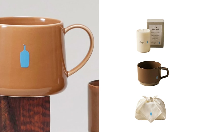 Blue Bottle Coffee 2024 節日系列為招牌杯子披上焦糖色新衣