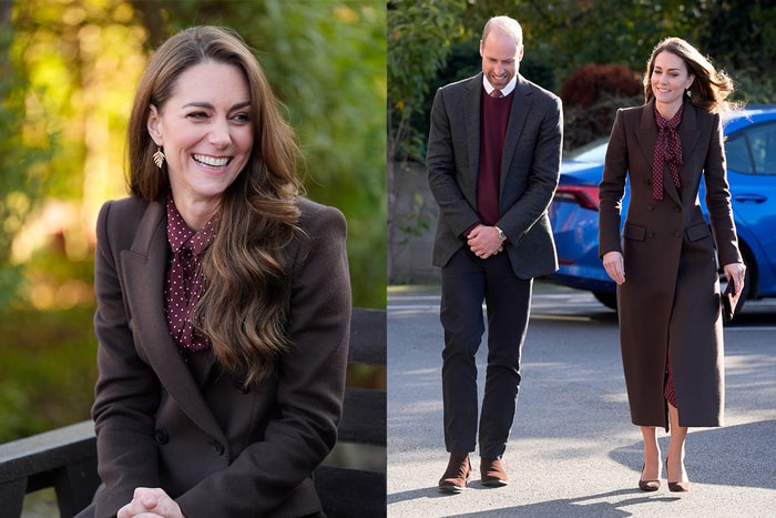 凱特王妃回來了:時尚魅力絲毫不減,穿上今年大熱色系,耳環還有特別意義