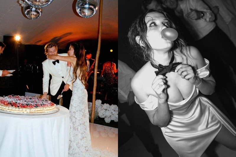 Millie Bobby Brown Jake Bongiovi Italy Wedding Celebration Photo