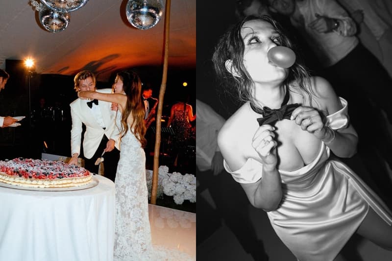Millie Bobby Brown Jake Bongiovi Italy Wedding Celebration Photo