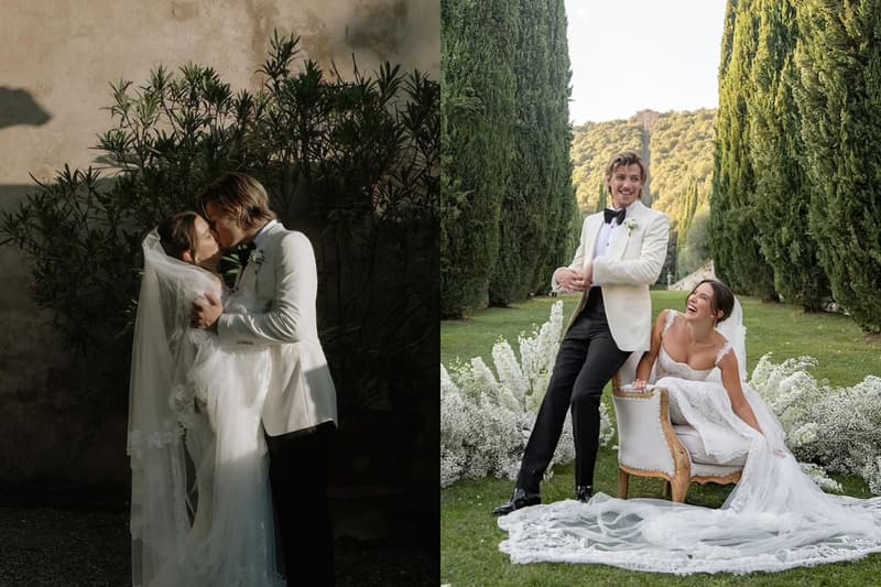 Millie Bobby Brown Jake Bongiovi Italy Wedding Celebration Photo