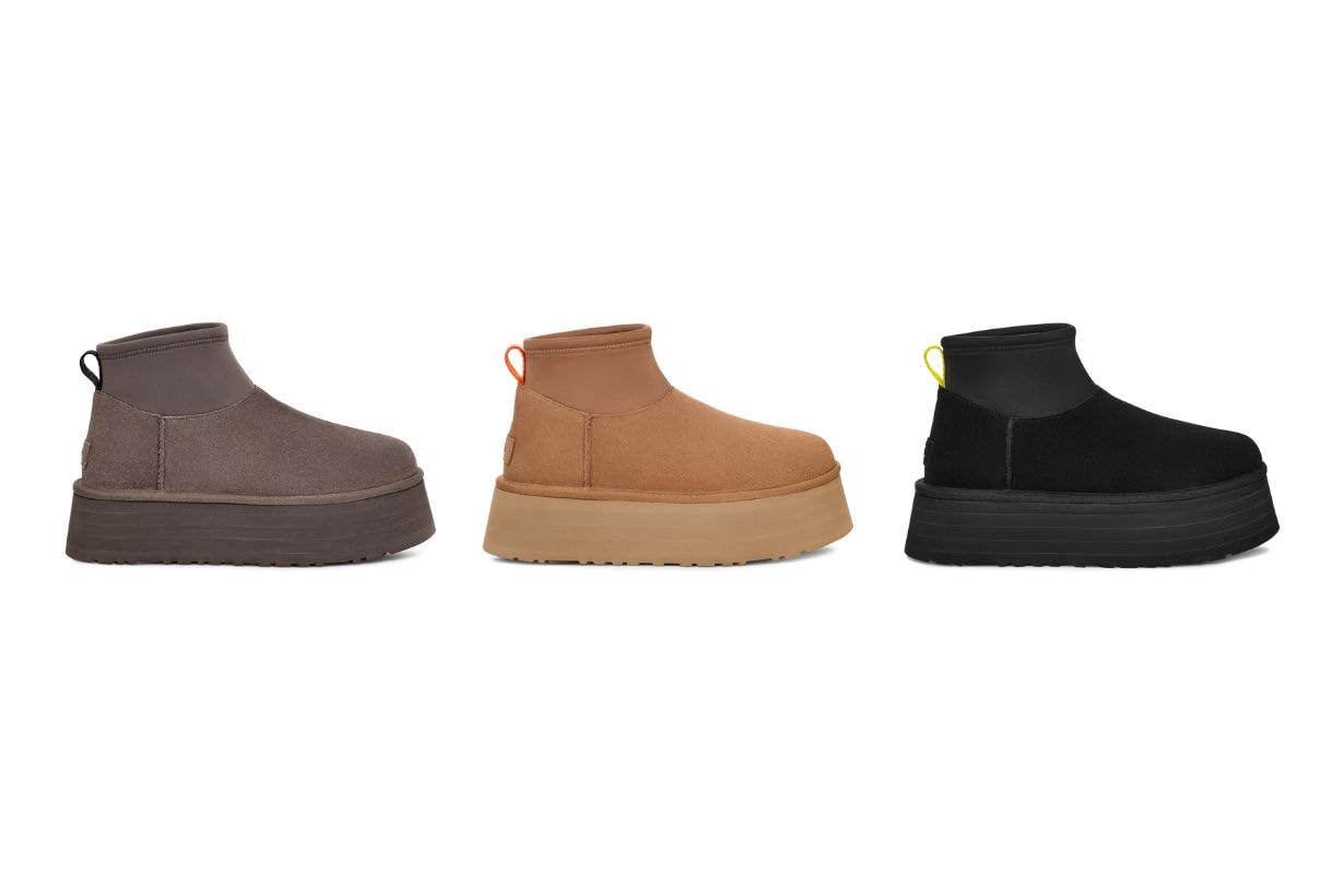 NewJeans Hanni UGG Platform BEAMS Pufer Jacket