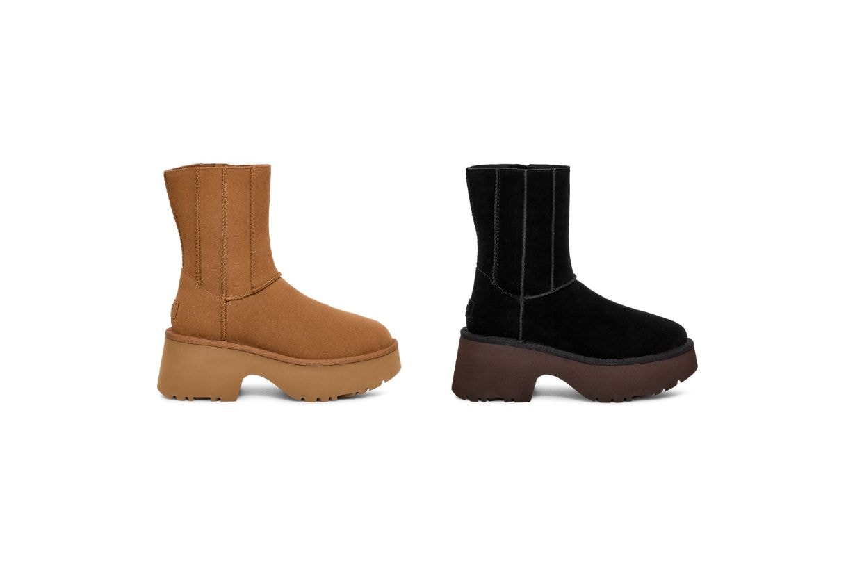 NewJeans Hanni UGG Platform BEAMS Pufer Jacket