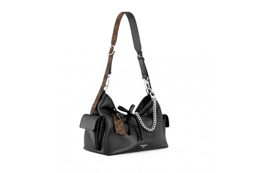 zara louis vuitton BUCKET BAG WITH BUCKLE DETAIL carryall cargo handbag