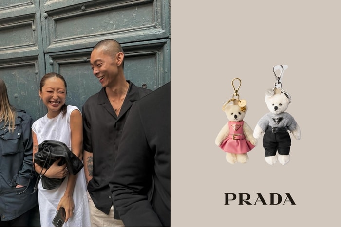 每天都是情人節:Prada 新推出的情侶鎖匙扣吊飾,充滿浪漫細節